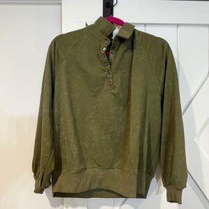 Olive Green Women's Sweater